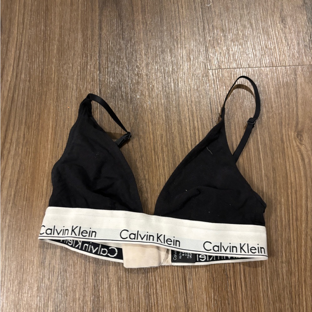 Calvin Klein Black and White Bra